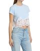 Generation Love Women's Paige Lace Combo T-Shirt - 4