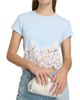 Generation Love Women's Paige Lace Combo T-Shirt - 6