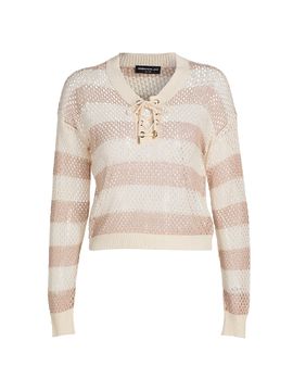 Generation Love Women's Samantha Striped Sweater