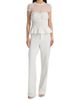 Generation Love Women's Sigrid Mesh-Trim Peplum Top - 2