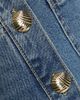 Generation Love Women's Stephen Button-Detail Cropped Jeans - 7