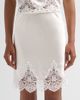 Generation Love Women's Wisteria Lace Combo Liquid Satin Skirt - 5