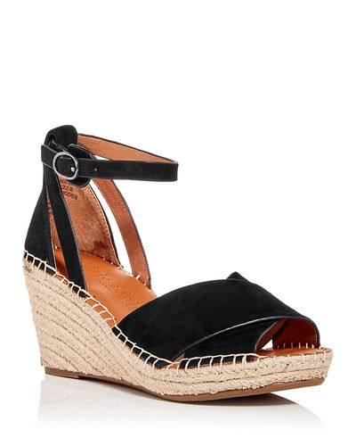 Gentle Souls By Kenneth Cole Gentle Souls by Kenneth Cole Women's Charli Ankle Strap Espadrille Wedge Sandals