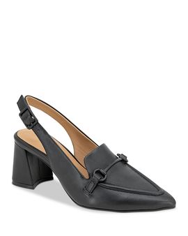 Gentle Souls By Kenneth Cole Gentle Souls by Kenneth Cole Women's Dawson Leather Slingback Pumps
