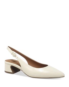 Gentle Souls By Kenneth Cole Gentle Souls by Kenneth Cole Women's Georgia Leather Slingback Pumps