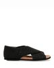 Gentle Souls By Kenneth Cole Gentle Souls by Kenneth Cole Women's Laniey Crossover Strap Black Flat Sandals - 2