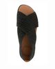 Gentle Souls By Kenneth Cole Gentle Souls by Kenneth Cole Women's Laniey Crossover Strap Black Flat Sandals - 3