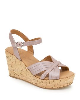 Gentle Souls By Kenneth Cole Gentle Souls by Kenneth Cole Women's Nomi Wedge Heel Platform Sandals