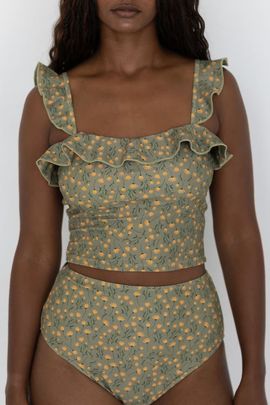 Geode Swimwear Geode Swimwear Bella Off Shoulder Tankini Top
