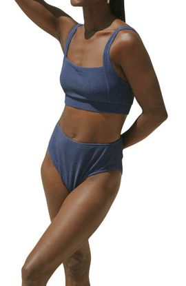 Geode Swimwear Geode Swimwear Capri High Waisted Swim Bottoms