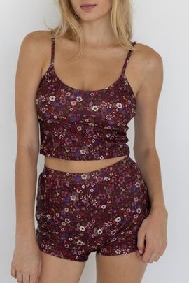 Geode Swimwear Geode Swimwear Charlotte Scoop Neck Tankini Top