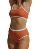 Geode Swimwear Geode Swimwear Coral High Waisted Bottoms  - 1