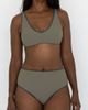 Geode Swimwear Geode Swimwear Haze V Neck Bikini Top - 1
