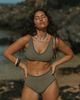 Geode Swimwear Geode Swimwear Haze V Neck Bikini Top - 5