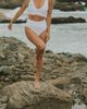 Geode Swimwear Geode Swimwear Magnolia High Waisted Bikini Bottoms - 5