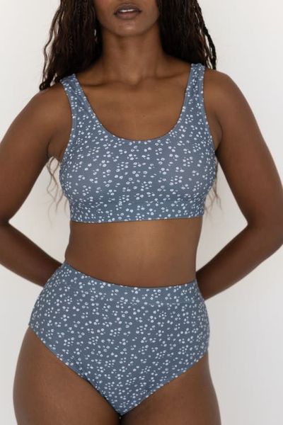 Geode Swimwear Geode Swimwear Pacific Scoop Neck Bikini Top