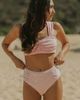 Geode Swimwear Geode Swimwear Peony High Waisted Bottoms - 2