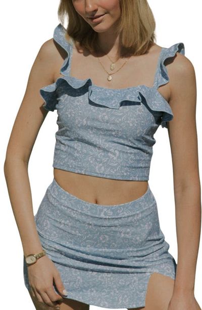 Geode Swimwear Geode Swimwear Seaside Off Shoulder Tankini Top