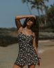 Geode Swimwear Geode Swimwear Sydney Crisscross Back Swim Dress - 4