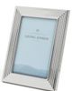 Georg Jensen Georg Jensen Bernadotte Stainless Steel Mirror Picture Frame 4x6 Silver One - 1