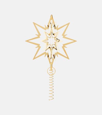 Georg Jensen Georg Jensen Star Large gold-plated tree topper by Flemming Eskildsen
