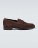 George Cleverley George Cleverley Bradley II suede penny loafers - 1