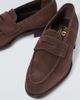 George Cleverley George Cleverley Bradley II suede penny loafers - 3