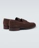 George Cleverley George Cleverley Bradley II suede penny loafers - 6