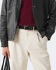 George Cleverley George Cleverley Croc-effect patent leather belt - 2