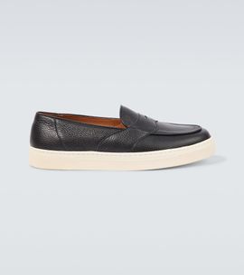 George Cleverley George Cleverley Joey II leather penny loafers