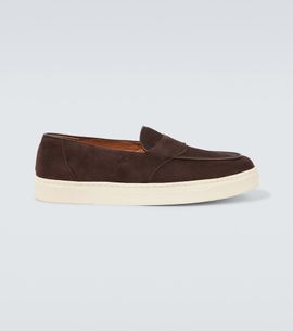 George Cleverley George Cleverley Joey II suede penny loafers