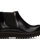 George Cox George Cox Black Ripple Bump-Toe Chelsea Boots - 1