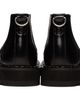 George Cox George Cox Black Ripple Bump-Toe Chelsea Boots - 2