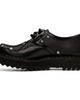 George Cox George Cox Black Ripple Bump-Toe Panel Derbys - 3
