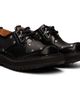 George Cox George Cox Black Ripple Bump-Toe Panel Derbys - 4