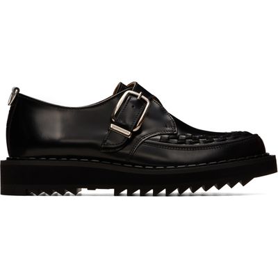 George Cox George Cox Black Ripple Hatton Monkstraps