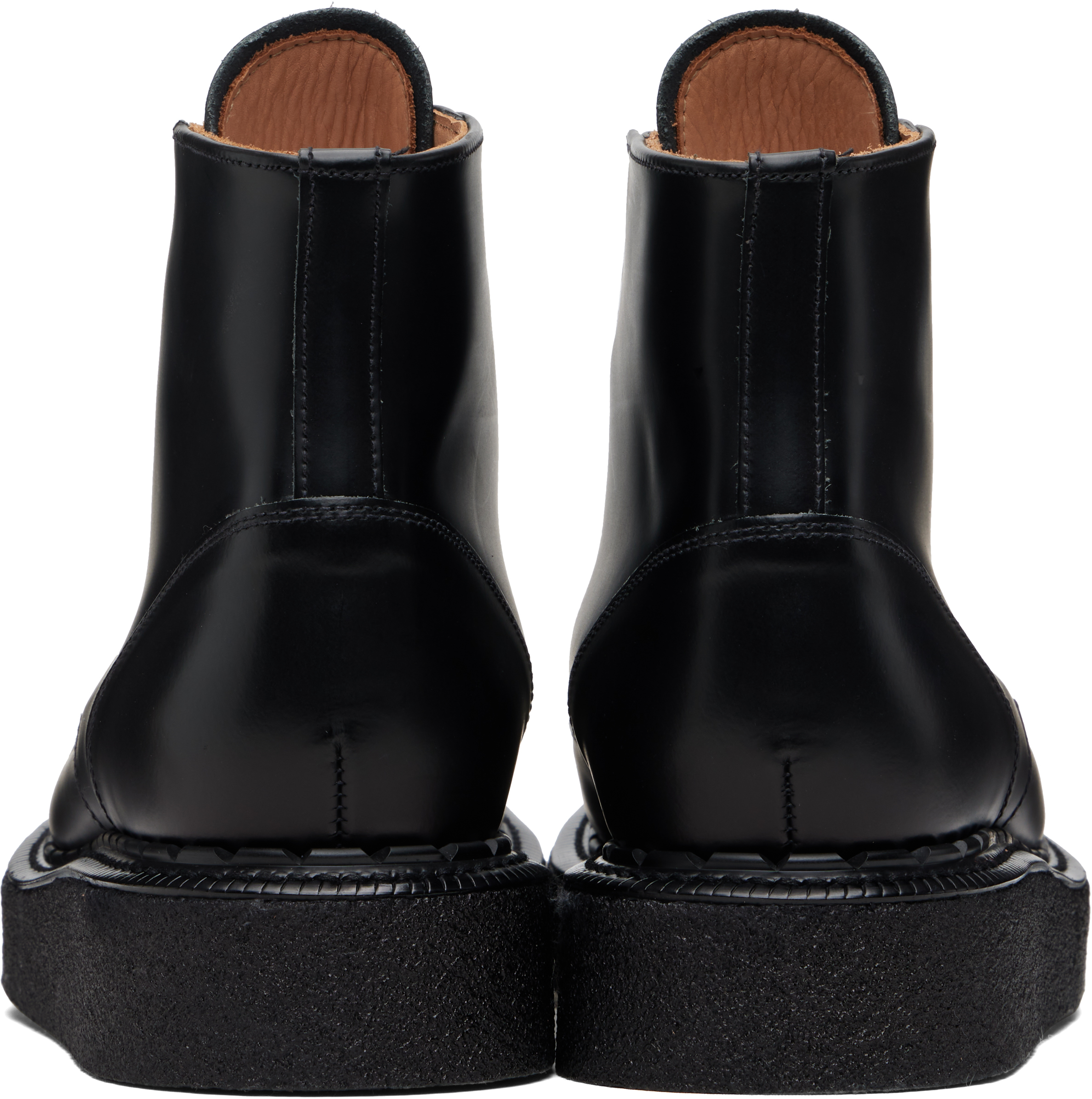 George Cox - Black Skipton Eyelet Boots