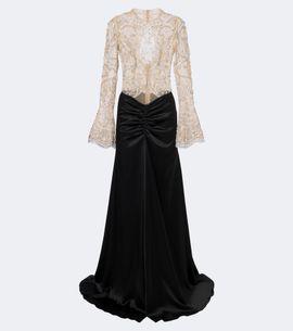 Georges Hobeika Georges Hobeika Embellished gathered gown