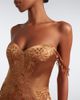 Georges Hobeika Georges Hobeika Embellished satin bustier gown - 3