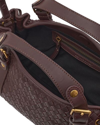 Gerard Darel Gerard Darel 12H Small Woven Leather Handbag