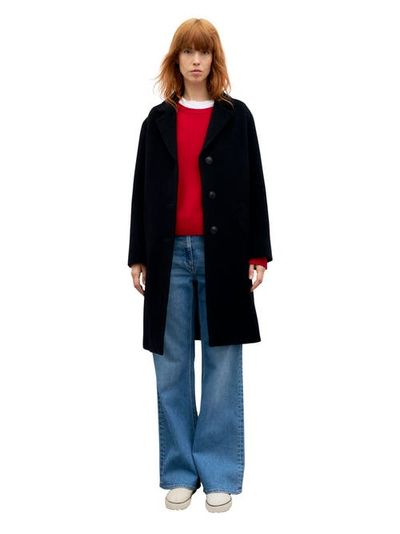 GERARD DAREL GERARD DAREL Aelis Angora Blend Collared Overcoat