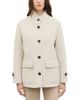 Gerard Darel Gerard Darel Alay High Collar Flap Pocket Coat - 1
