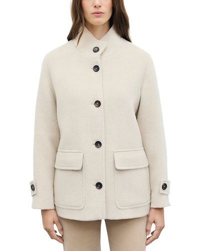 Gerard Darel Gerard Darel Alay High Collar Flap Pocket Coat
