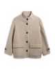 Gerard Darel Gerard Darel Alay High Collar Flap Pocket Coat - 5