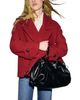 Gerard Darel Gerard Darel Alla Wool Blend Oversized Collar Coat - 4