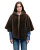 GERARD DAREL GERARD DAREL Amel Faux Fur Hooded Cape - 1