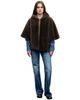 GERARD DAREL GERARD DAREL Amel Faux Fur Hooded Cape - 2