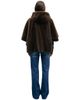 GERARD DAREL GERARD DAREL Amel Faux Fur Hooded Cape - 3