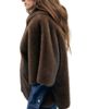 GERARD DAREL GERARD DAREL Amel Faux Fur Hooded Cape - 5