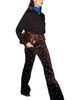 Gerard Darel Gerard Darel Anna Floral Embroidered Velvet Trousers - 5